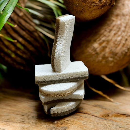 Natural Coconut Coir Dish Sponges Set