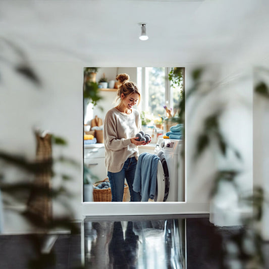 Eco-Friendly Wool Dryer Balls with Cute Sheep Design
