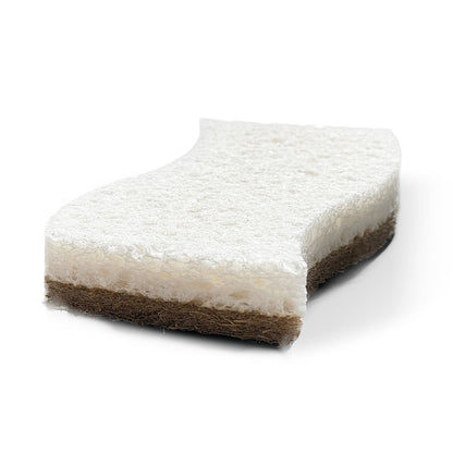 Eco-Friendly Coconut Fiber Scrub Sponge for Dishes