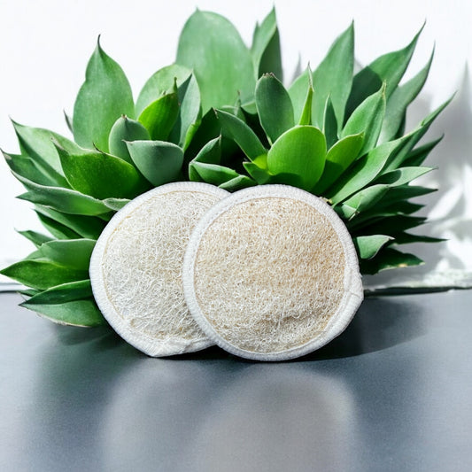 Natural Loofah Exfoliating Pads for Eco-Friendly Skincare